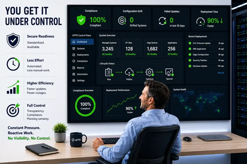 Proof of Value results showing reduced operational risk, faster deployment and reproducible IT and OT infrastructure.