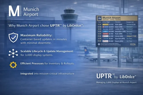 Automated management of thousands of Linux systems at Munich Airport using UPTR for scalable and reliable operations